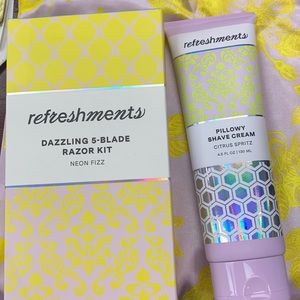Refreshments dazzling 5- blade razor kit